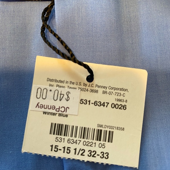 jcpenney Shirts Mens Nwt Jcp Dress Shirt Poshmark